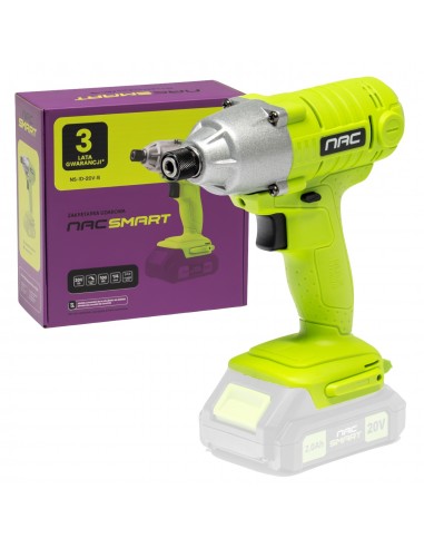 Akumulatorowa zakrętarka udarowa 180Nm NAC SMART NS-ID-20V-B, Body bez baterii 5905842532045