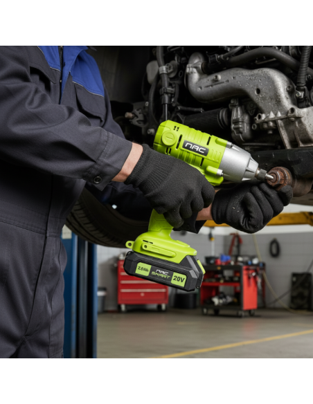 Akumulatorowa zakrętarka udarowa 180Nm NAC SMART NS-ID-20V-B, Body bez baterii 5905842532045 11