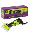 Akumulatorowe narzędzie wielofunkcyjne, multitool NAC SMART NS-MT-20V-B, Body bez baterii