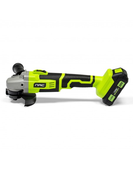 Akumulatorowa szlifierka kątowa 125 mm NAC SMART NS-AG-20V-B, Body bez baterii 5905842532038 8