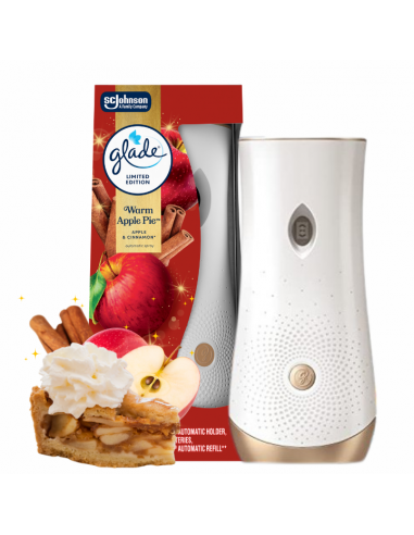 Automatyczny odświeżacz powietrza z jesiennym wkładem Glade Warm Apple Pie 269 ml - Odświeżacze automatyczne Automatyczny odświeżacz powietrza z jesiennym wkładem Glade Warm Apple Pie 269 ml 5000204413793