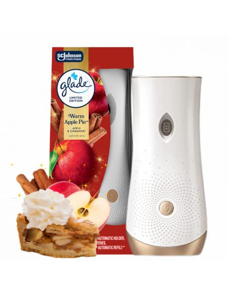 Automatyczny odświeżacz powietrza z jesiennym wkładem Glade Warm Apple Pie 269 ml - Odświeżacze automatyczne Automatyczny odświeżacz powietrza z jesiennym wkładem Glade Warm Apple Pie 269 ml 5000204413793