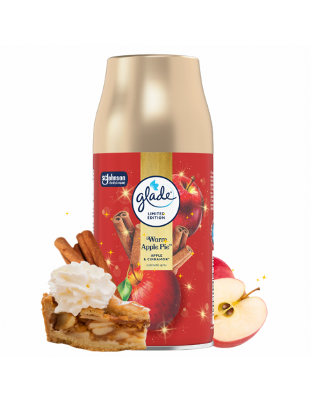 Jesienny wkład do automatycznego odświeżacza powietrza Glade Warm Apple Pie 269 ml 5000204414301