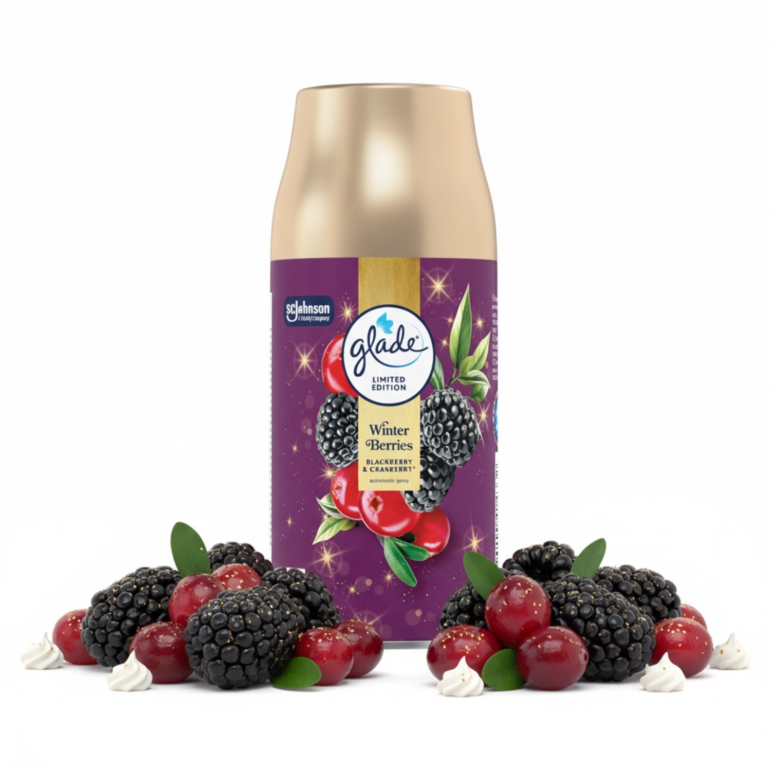 Zimowy wkład do automatycznego odświeżacza powietrza Glade Winter Berries 269 ml