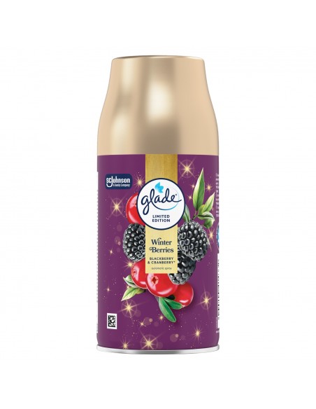 Zimowy wkład do automatycznego odświeżacza powietrza Glade Winter Berries 269 ml 5000204414332 2