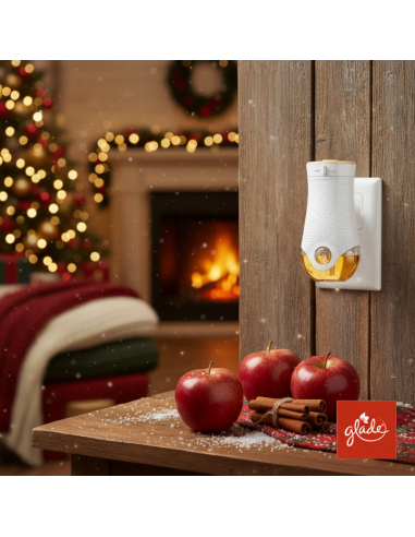 Elektryczny odświeżacz powietrza z jesiennym wkładem Glade Warm Apple Pie 20 ml 5000204415957 3