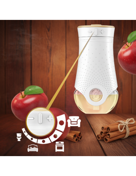 Elektryczny odświeżacz powietrza z jesiennym wkładem Glade Warm Apple Pie 20 ml - Odświeżacze elektryczne Elektryczny odświeżacz powietrza z jesiennym wkładem Glade Warm Apple Pie 20 ml 5000204415957 4