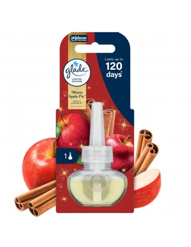 Jesienny wkład do elektrycznego odświeżacza powietrza Glade Warm Apple Pie 20 ml 5000204416282