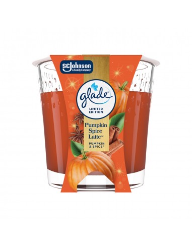 Świeca zapachowa na jesień Glade Pumpkin Spice Latte 112 g 5000204414936 2