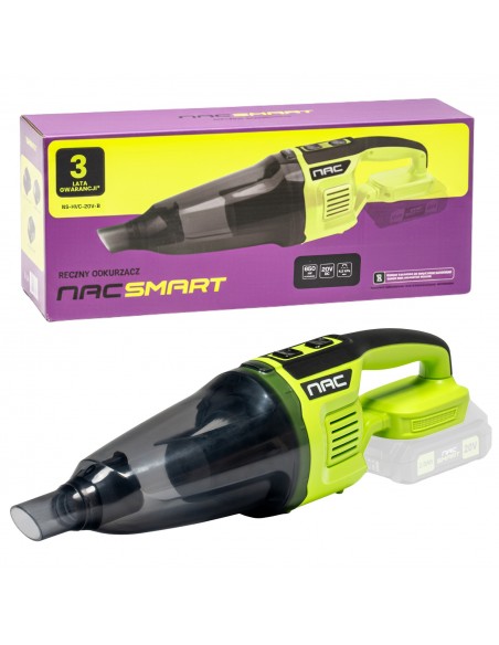 Ręczny odkurzacz akumulatorowy NAC SMART NS-HVC-20V-B Body bez baterii 5905842532113