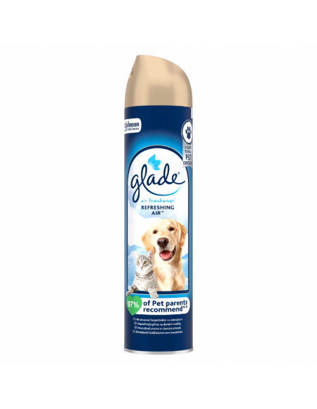 Odświeżacz powietrza neutralizujący przykre zapachy Glade PETS Refreshing Air 300 ml 5000204381733 2