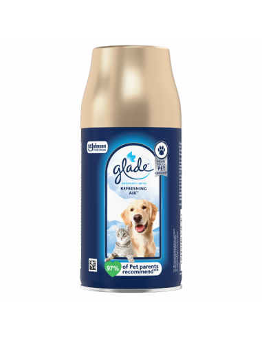 Wkład do odświeżacza powietrza niwelujący przykre zapachy Glade PETS Refreshing Air 269 ml 5000204381856 2