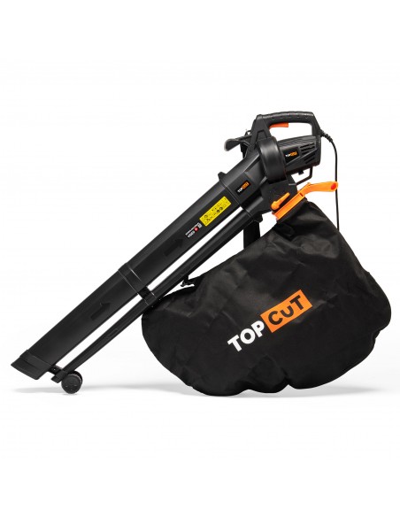 Elektryczna dmuchawa do liści, odkurzacz ogrodowy 3500W TOP CUT TC-DE3500-E2 5905842536838 5