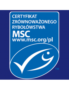 Puszysty mus dla dorosłych kotów z łososiem MSC OptiVital mini puszka 85 g 5906764002159 2