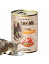 Bezzbożowy pasztet dla kota z kurczakiem i rokitnikiem Shelma 400 g