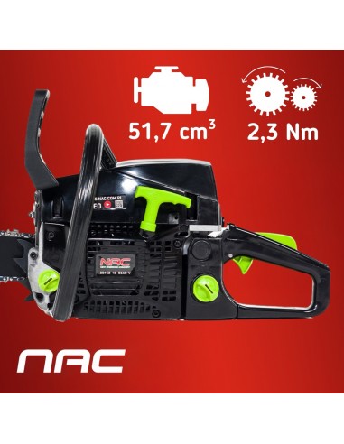 Lekka piła pilarka spalinowa 40 cm 16" NAC CST52-40-01AC-V 5902490785069 7