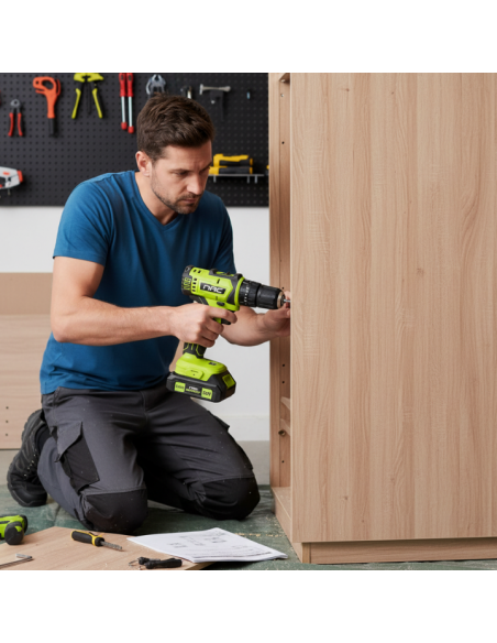 Zestaw elektronarzędzi NAC SMART Wyrzynarka + Wkrętarka + Odkurzacz ręczny + Bateria + Ładowarka 5905842532052 6