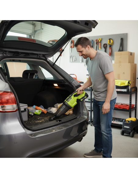 Zestaw elektronarzędzi NAC SMART Wyrzynarka + Wkrętarka + Odkurzacz ręczny + Bateria + Ładowarka 5905842532052 10