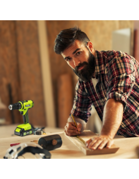 Zestaw elektronarzędzi NAC SMART Wyrzynarka + Wkrętarka + Odkurzacz ręczny + Bateria + Ładowarka 5905842532052 15