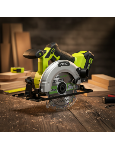 Duży zestaw elektronarzędzi akumulatorowych dla stolarza NAC SMART z baterią i ładowarką 5905842532083 6