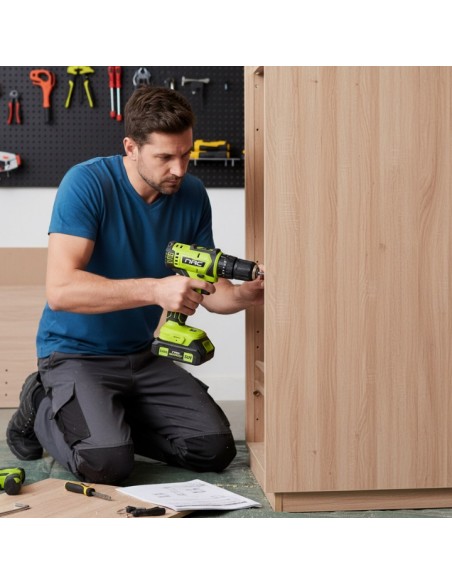 Duży zestaw elektronarzędzi akumulatorowych dla stolarza NAC SMART z baterią i ładowarką 5905842532083 13