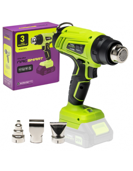 Duży zestaw elektronarzędzi akumulatorowych dla stolarza NAC SMART z baterią i ładowarką 5905842532083 14