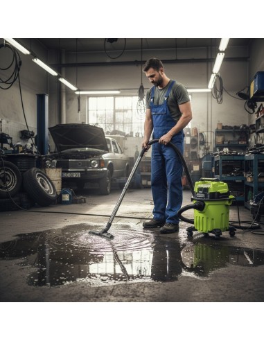 Zestaw NAC SMART: Klucz udarowy + Szlifierka + Polerka + Latarka + Odkurzacz + Aku + Ładowarka 5905842532120 4