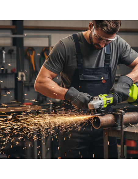 Zestaw NAC SMART: Klucz udarowy + Szlifierka + Polerka + Latarka + Odkurzacz + Aku + Ładowarka 5905842532120 10