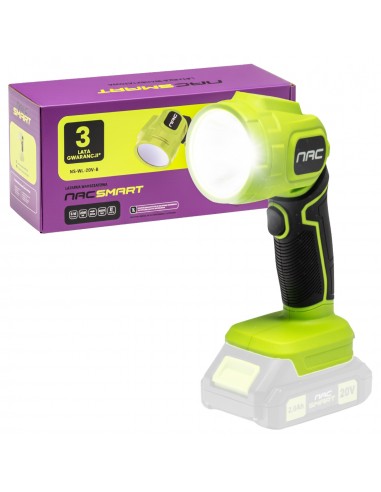 Zestaw NAC SMART: Klucz udarowy + Szlifierka + Polerka + Latarka + Odkurzacz + Aku + Ładowarka 5905842532120 11