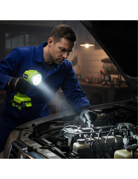 Zestaw NAC SMART: Klucz udarowy + Szlifierka + Polerka + Latarka + Odkurzacz + Aku + Ładowarka 5905842532120 12