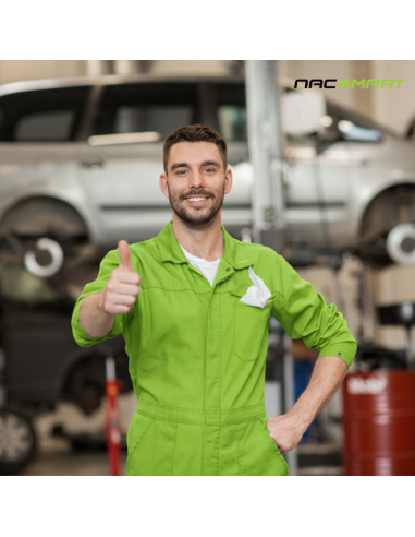 Zestaw NAC SMART: Klucz udarowy + Szlifierka + Polerka + Latarka + Odkurzacz + Aku + Ładowarka 5905842532120 14