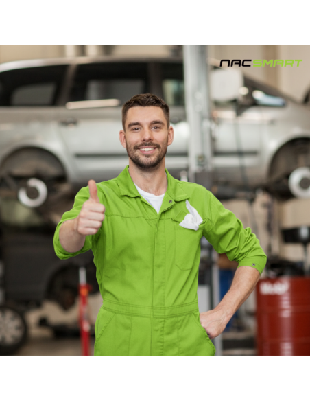 Zestaw NAC SMART: Klucz udarowy + Szlifierka + Polerka + Latarka + Odkurzacz + Aku + Ładowarka 5905842532120 14