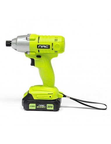 Zakrętarka udarowa NAC SMART NS-ID-20V-B z akumulatorem 2 Ah i szybką ładowarką 5905842532045 10