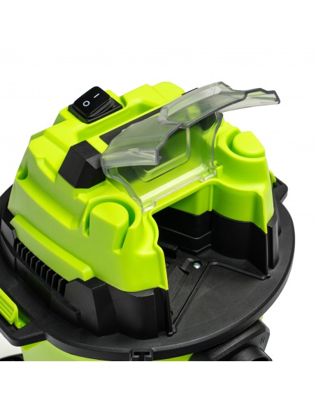 Odkurzacz przemysłowy 12L NS-IVC-20V-B NAC SMART z akumulatorem 4 Ah i szybką ładowarką 5905842532175 8