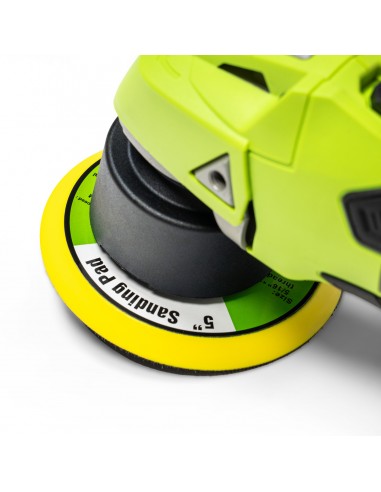 Polerka samochodowa 125 mm NAC SMART NS-PP-20V-B z akumulatorem 2 Ah i szybką ładowarką 5905842532151 8