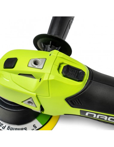 Polerka samochodowa 125 mm NAC SMART NS-PP-20V-B z akumulatorem 2 Ah i szybką ładowarką 5905842532151 10