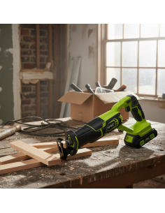 Piła szablasta NAC SMART NS-RS-20V-B z akumulatorem 2 Ah i szybką ładowarką 5905842532106 2