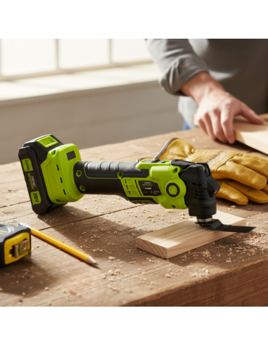 Narzędzie wielofunkcyjne, multitool NAC SMART NS-MT-20V-B z akumulatorem 2 Ah i szybką ładowarką 5905842532076 2