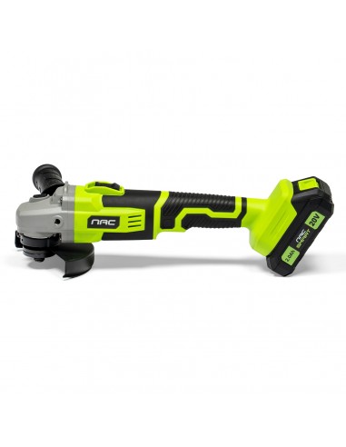 Szlifierka kątowa 115/125 mm NS-AG-20V-B NAC SMART z akumulatorem 2 Ah i szybką ładowarką 5905842532038 9