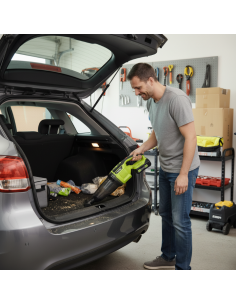 Ręczny odkurzacz NS-HVC-20V-B NAC SMART z akumulatorem 2 Ah i szybką ładowarką 5905842532113 2