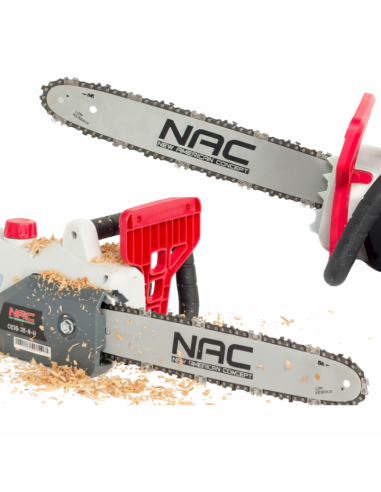 Cicha pilarka elektryczna piła łańcuchowa 35 cm 1600W NAC CE16-35-N-H 5905842509825 8