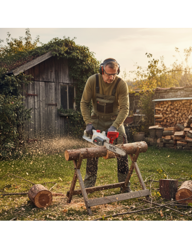 Cicha pilarka elektryczna piła łańcuchowa 35 cm 1600W NAC CE16-35-N-H 5905842509825 9