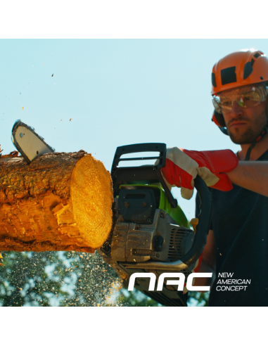 Mocna piła spalinowa pilarka łańcuchowa 52cc 45 cm NAC CST52-45-01AC-V 5905842519817 12