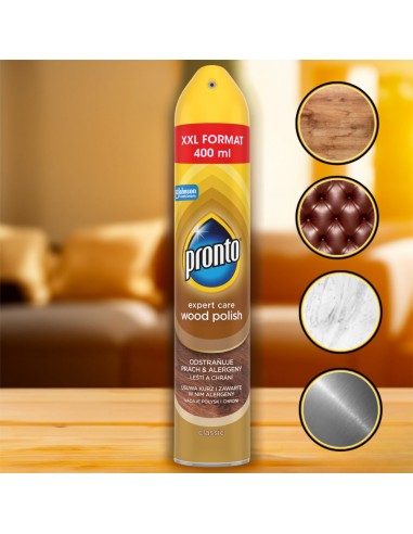 Spray do mebli drewnianych Pronto Expert Care Classic 400 ml 5000204430028 6