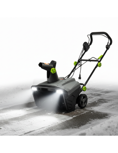 Mocna odśnieżarka elektryczna, szer. 50 cm, głęb. 25 cm NAC STE230-50/25-W 5905842533851 5