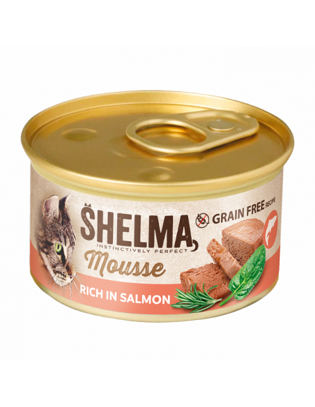 Mus dla dorosłych kotów z łososiem i tuńczykiem mix 4x 85 g 8595606410640 10