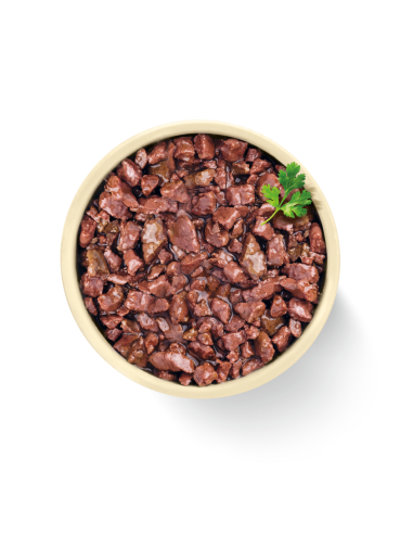 Mokra karma dla kotów sterylizowanych, saszetki z indykiem i cielęciną OptiVital 4x85 g 5906764003255 3