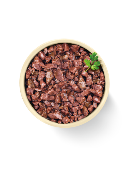 Mokra karma dla kotów sterylizowanych, saszetki z indykiem i cielęciną OptiVital 4x85 g 5906764003255 3