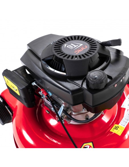 Lekka i mocna kosiarka spalinowa bez napędu z wyrzutem bocznym NAC LP50-146-SD-NG szerokość koszenia 50 cm 5902490742031 5