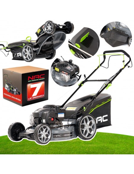 Solidna kosiarka spalinowa z napędem Briggs&Stratton NAC LS46-450E-HSS 125 cm³ szer. koszenia 46 cm 5902490743908